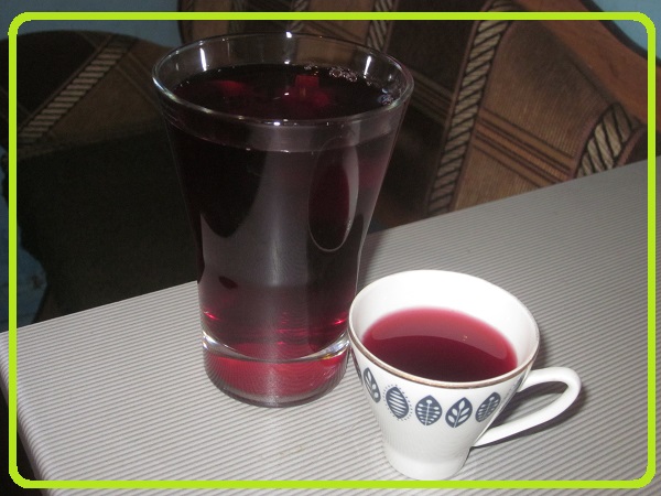 Компот из черники.