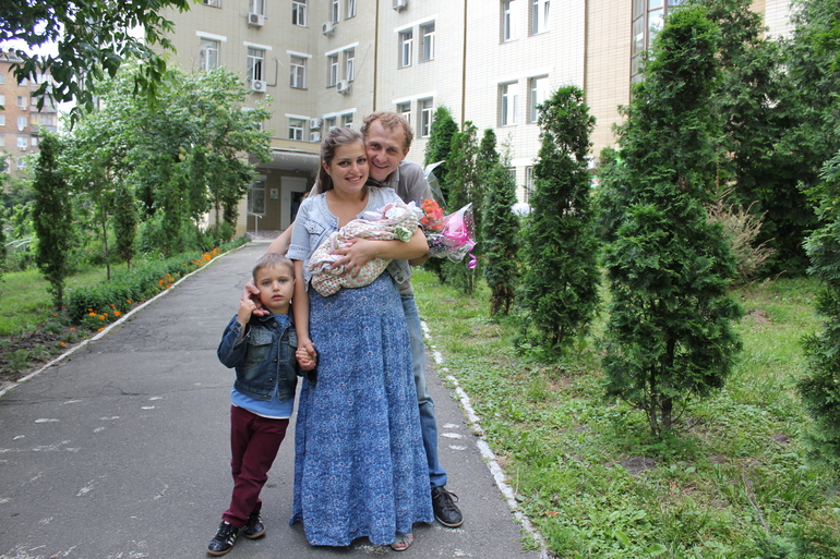 Вторые роды кесарево в ПЦ г.Киев