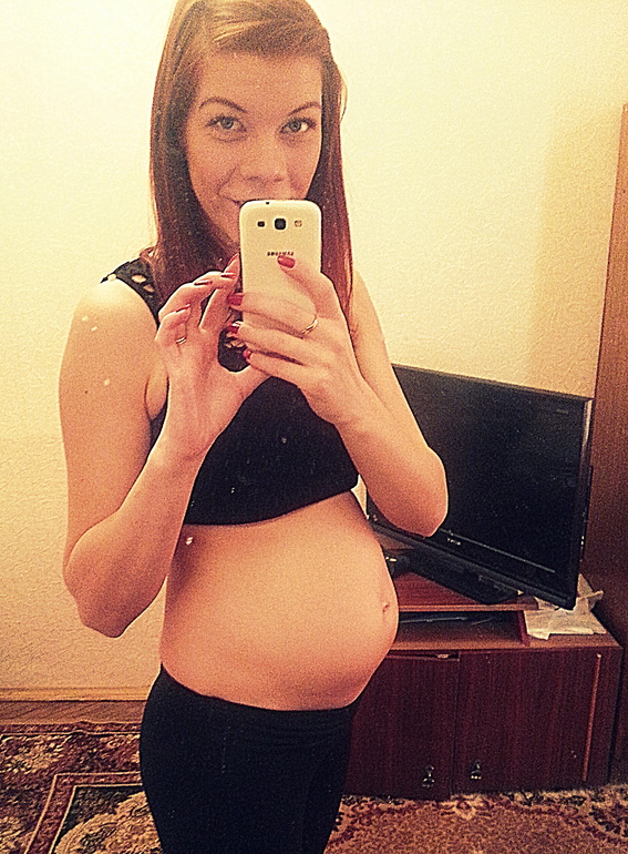 18 неделек*) фоточки внизу)