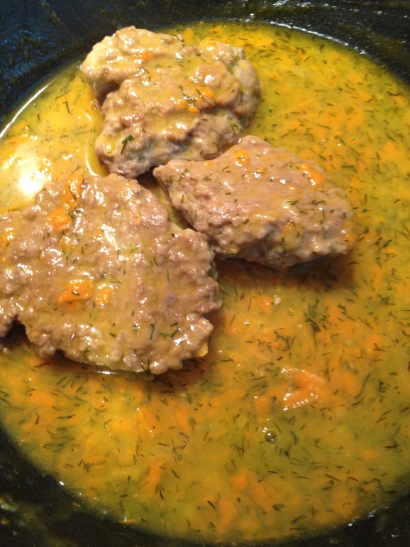 Котлетки из печени (свиная), без яиц.